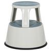 Tritthocker Tio-M II Hellgrau - Hellgrau, MODERN, Kunststoff/Metall (43/43/43cm) - MID.YOU