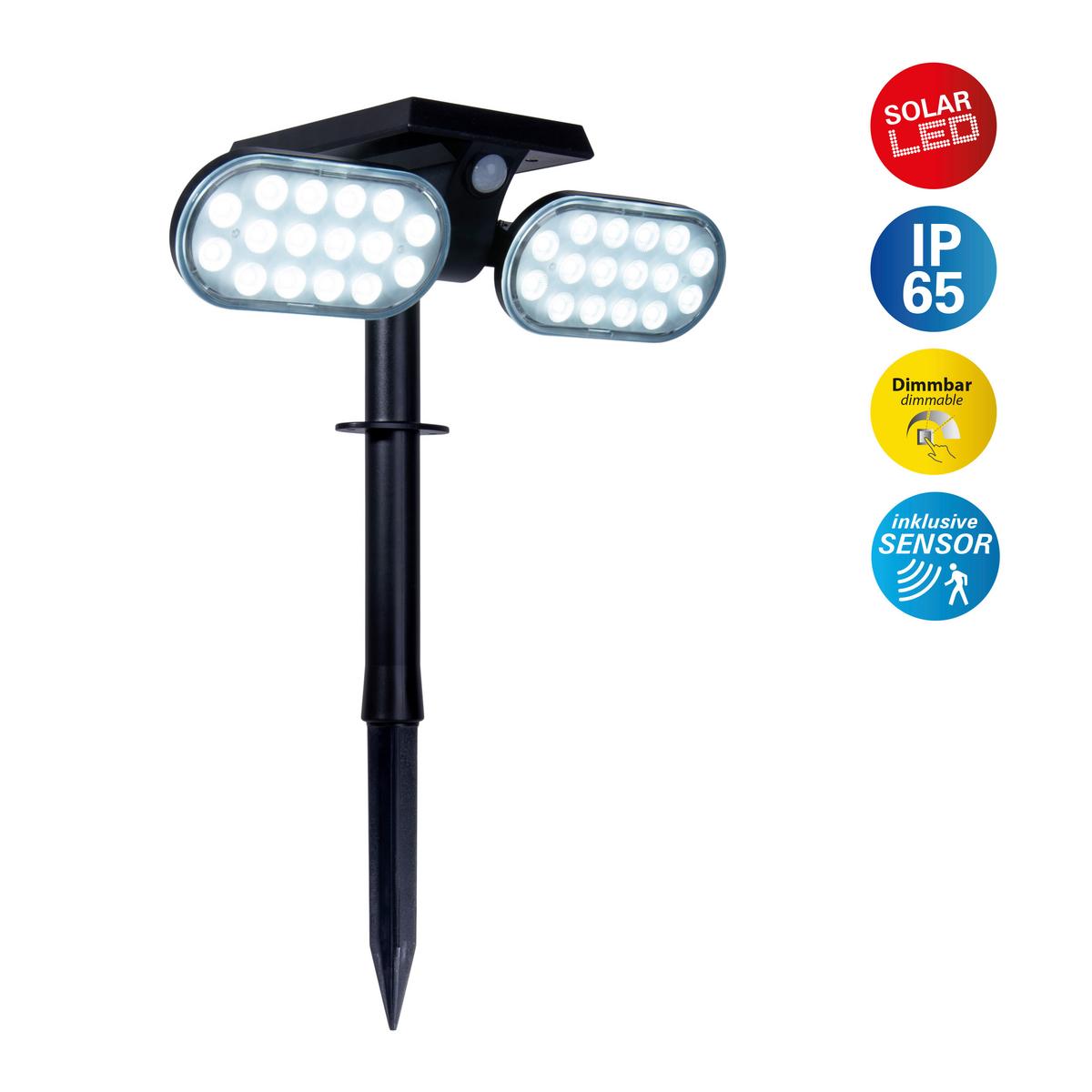 LED-Strahler 4136522 Paco - Schwarz, Basics, Kunststoff (23,2/15,5/31,9cm) - Näve