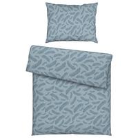 Povlečení Ferns, 70/90 140/200cm - modrá, Moderní, textil (140/200cm) - Mömax