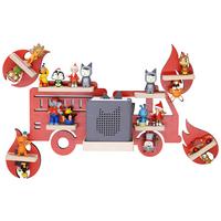 Kinderregal Boarti Rot B: 44 cm - Rot, MODERN, Holzwerkstoff (44/40/19cm) - MID.YOU