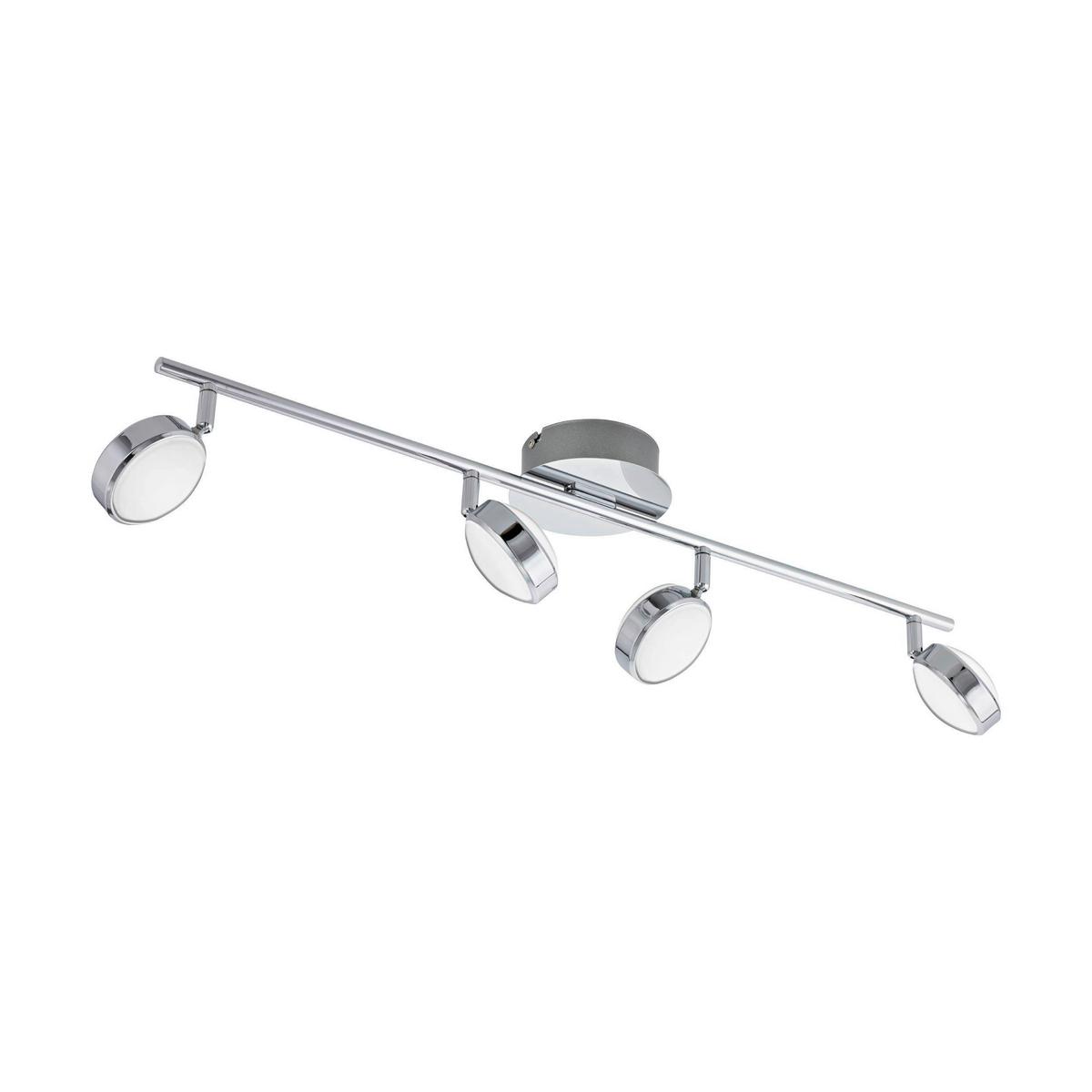 Hängeleuchte 95632 Salto - Chromfarben, Basics, Kunststoff/Metall (13/76cm) - Eglo