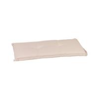 Auflage für Bank Ascot 100x45x7 cm Beige - Beige, Basics, Textil (100/45/7cm) - Gardenson
