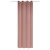 Ösenvorhang Galaxy Altrosa - Altrosa, Basics, Textil (135/245cm) - Schmidt W. Gmbh
