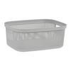 KOŠÍK NA DROBNOSTI STINE -L- CA. 12L -EXT- - šedá, Moderní, plast (38cm)