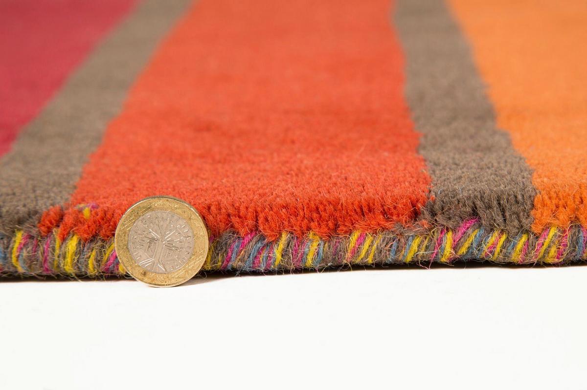 Wollteppich Multicolor 230x160 cm - Multicolor, Basics, Textil (230/160cm)