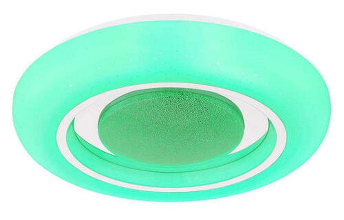 STROPNÍ SVÍTIDLO 41369-18 - bílá/opál, Trend, kov/plast (39/8cm) - Globo