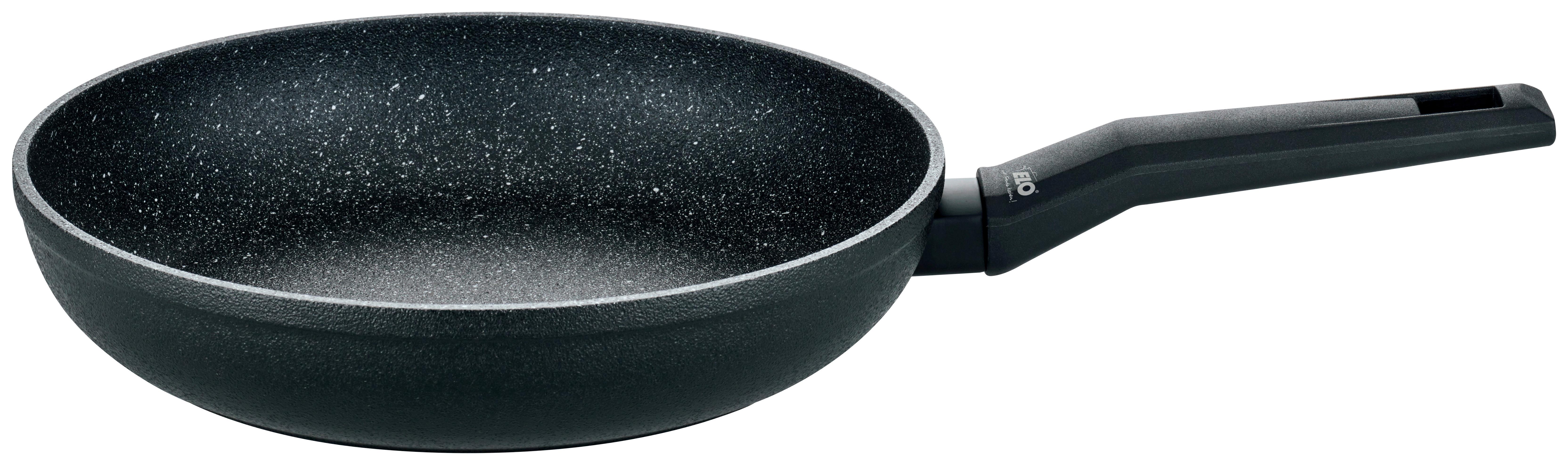 Bratpfanne Granit Solution DxH: ca. 20x4,5 cm - Schwarz, Basics, Metall (20/4,5cm)