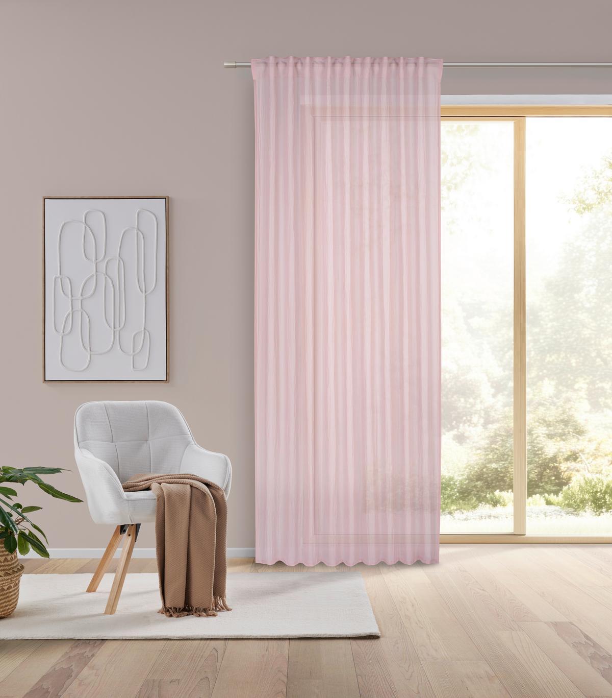 Hotový závěs Ramona, 135/245cm, šeříková - šeříková, Moderní, textil (135/245cm) - Modern Living