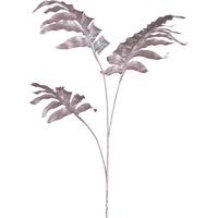 Dekozweig Farn - Roségold/Braun, KONVENTIONELL, Kunststoff (108cm)