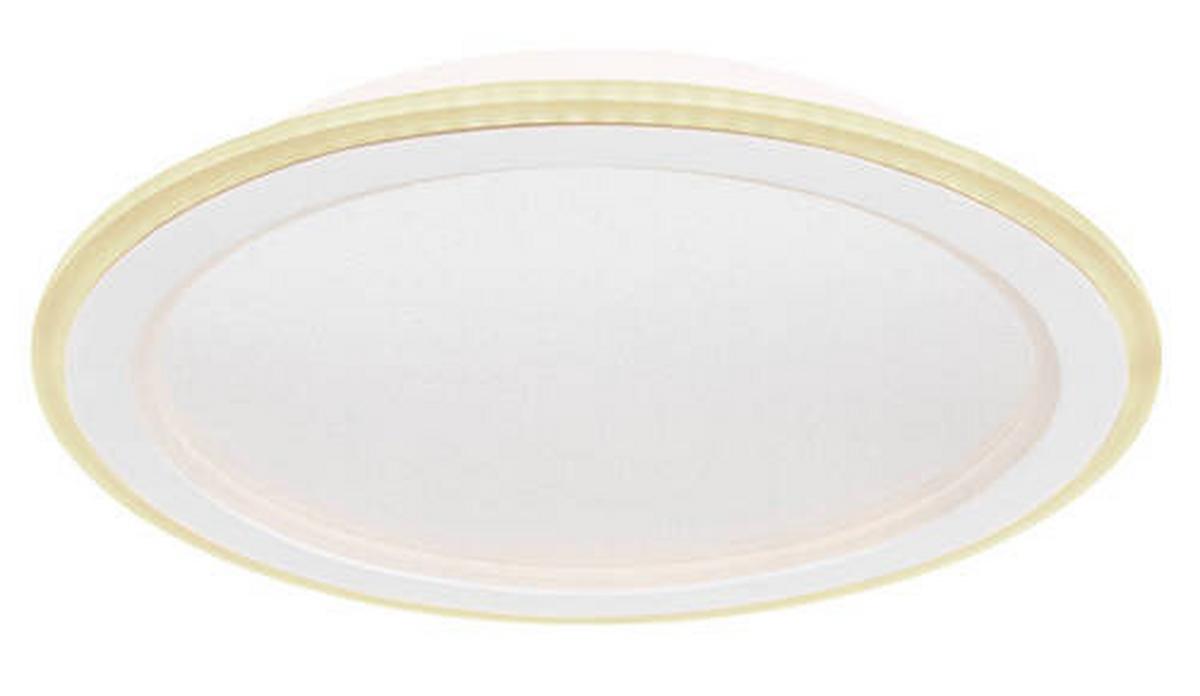 Led-deckenleuchte 48917-24rgb - Opal/Weiß, Trend, Kunststoff/Metall (40/5cm) - Globo