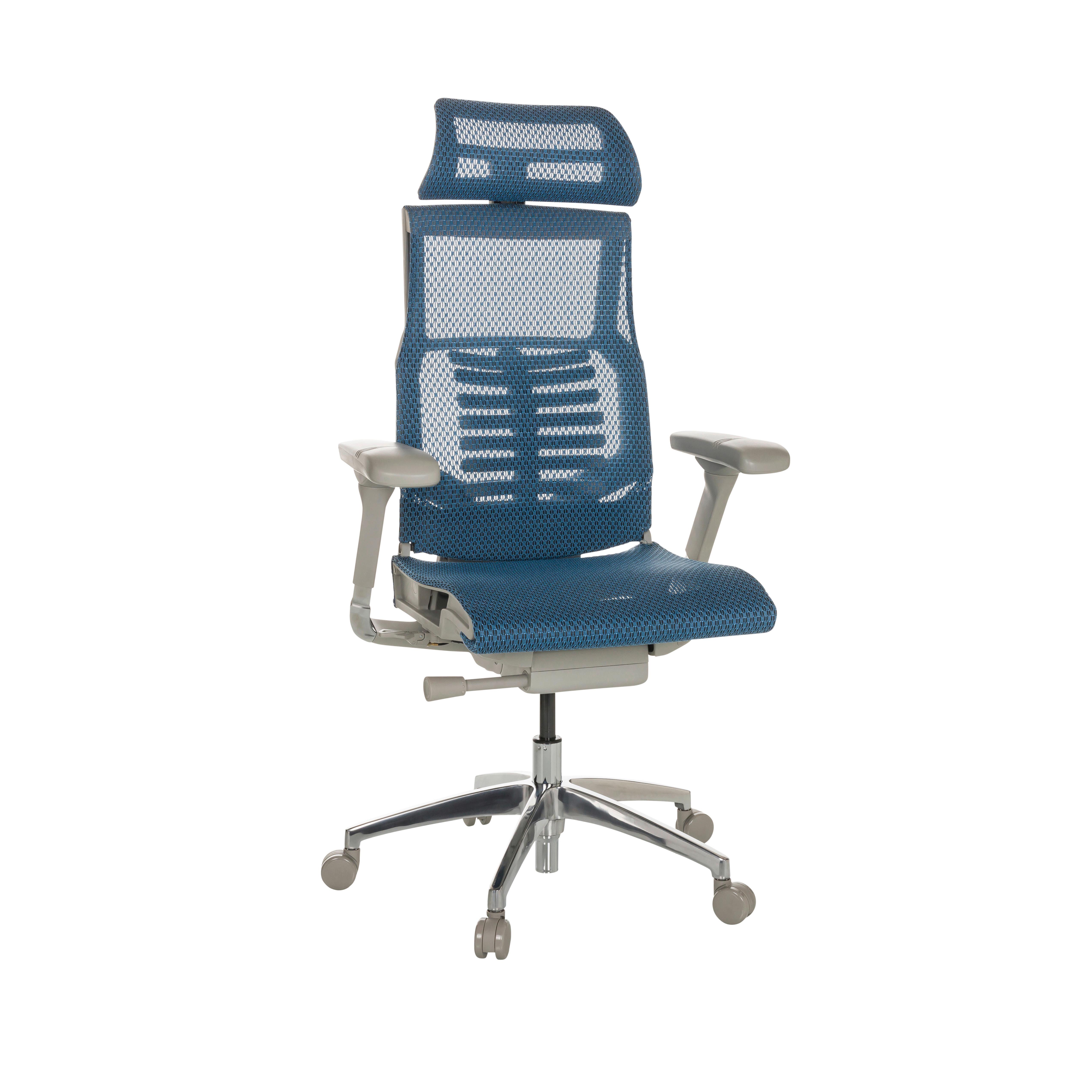 Drehstuhl Dynafit Ii G - Blau/Alufarben, Basics, Kunststoff/Textil (67/119-135/60cm) - MID.YOU