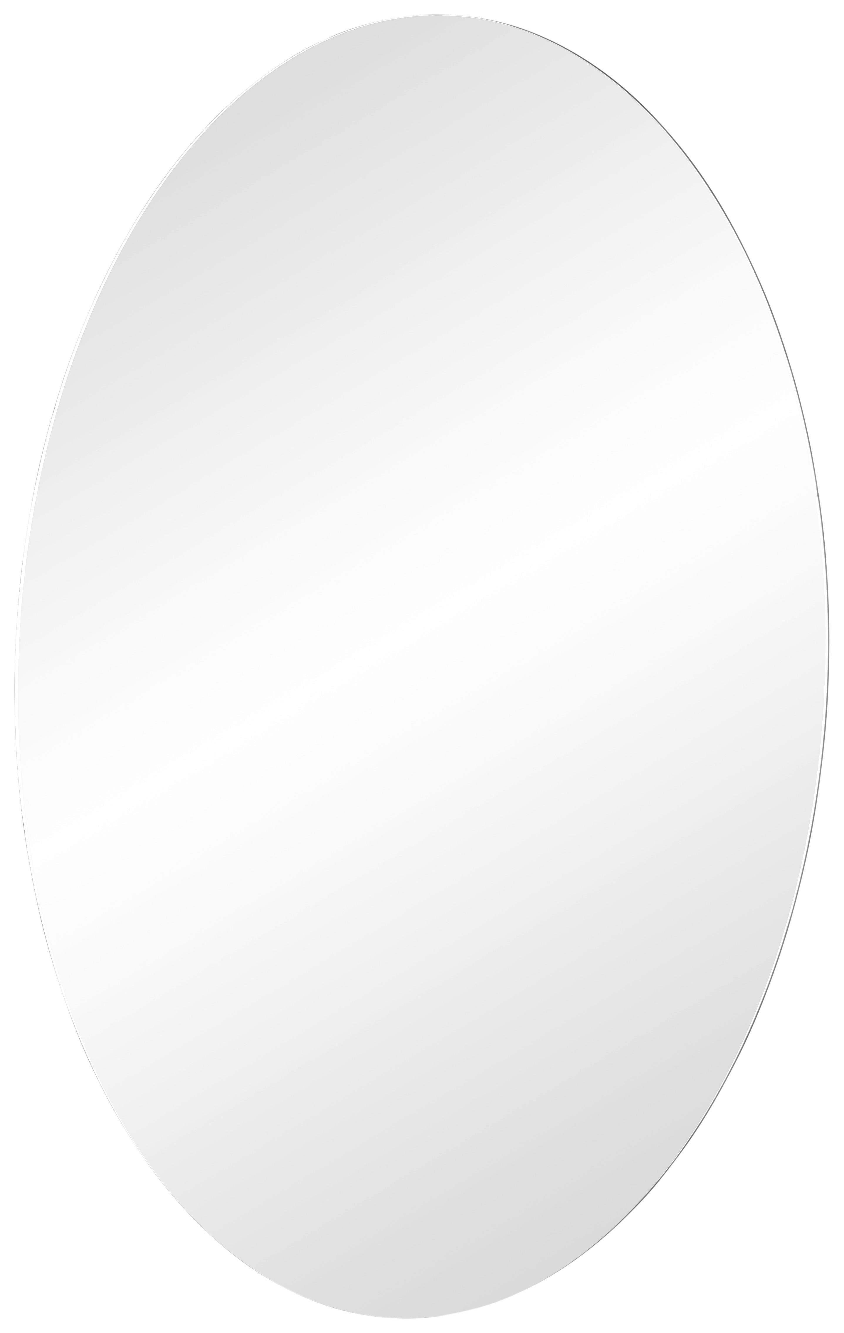 Wandspiegel Kastor Oval BxH: 45x60 cm ohne Rahmen - MODERN, Glas (45/60cm)