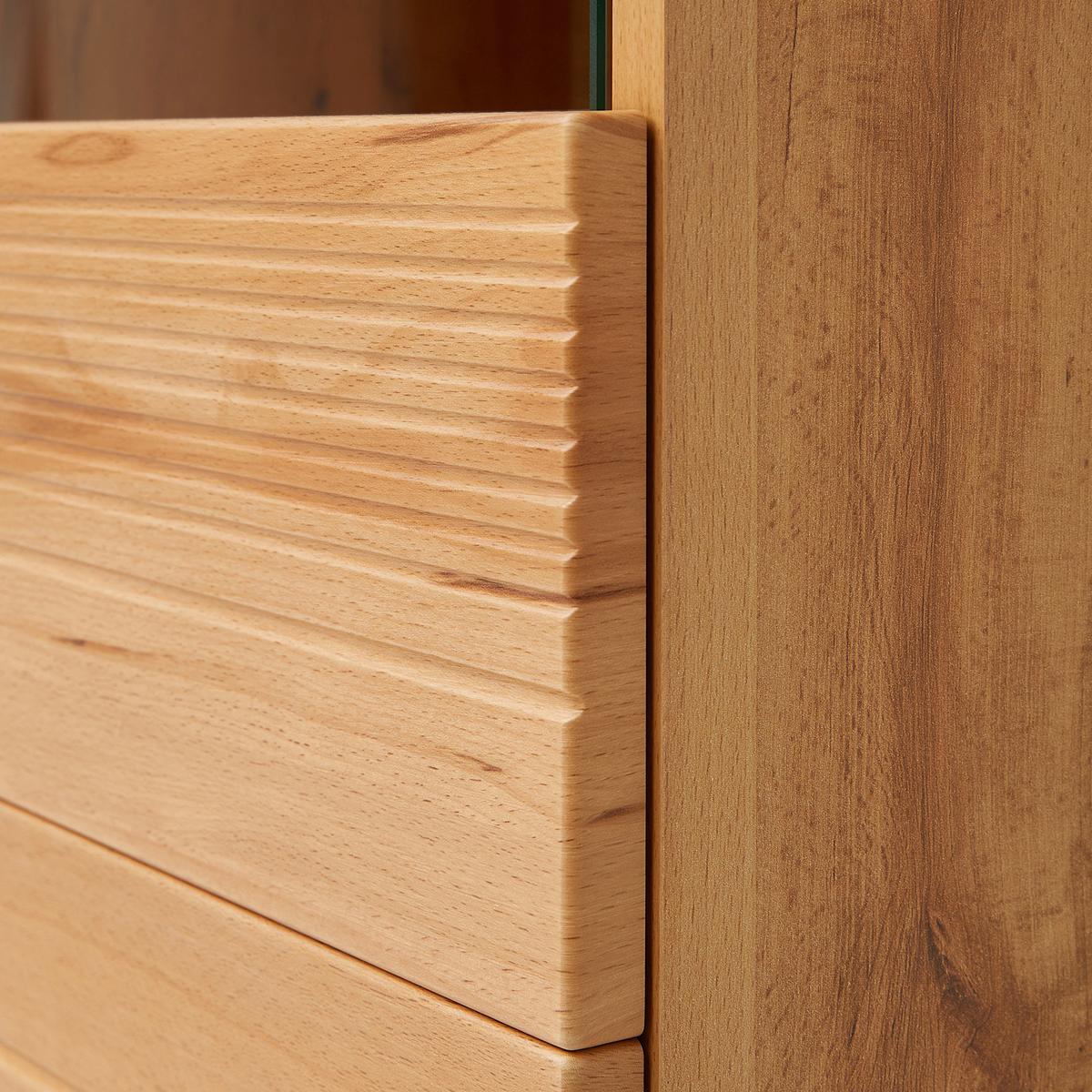 STAPELPROGRAMM ALANA - Schwarz, MODERN, Glas/Holzwerkstoff (317/195,4/64,9cm)