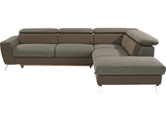 Wohnlandschaft in L-Form Upgrade 280x233 cm - Chromfarben/Braun, MODERN, Textil (280/233cm) Wohnlandschaft in L-Form Upgrade 280x233 cm - Chromfarben/Braun, MODERN, Textil (280/233cm)