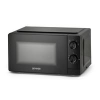 MIKROWELLE 20 Liter, 700W - Schwarz, Basics, Glas/Kunststoff (44,6/24,2/35,2cm) - Gorenje
