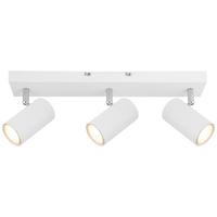 BODOVÉ SVIETIDLO WITMO2 - biela/chrómová, Modern, kov (43/6/12cm) - Mömax