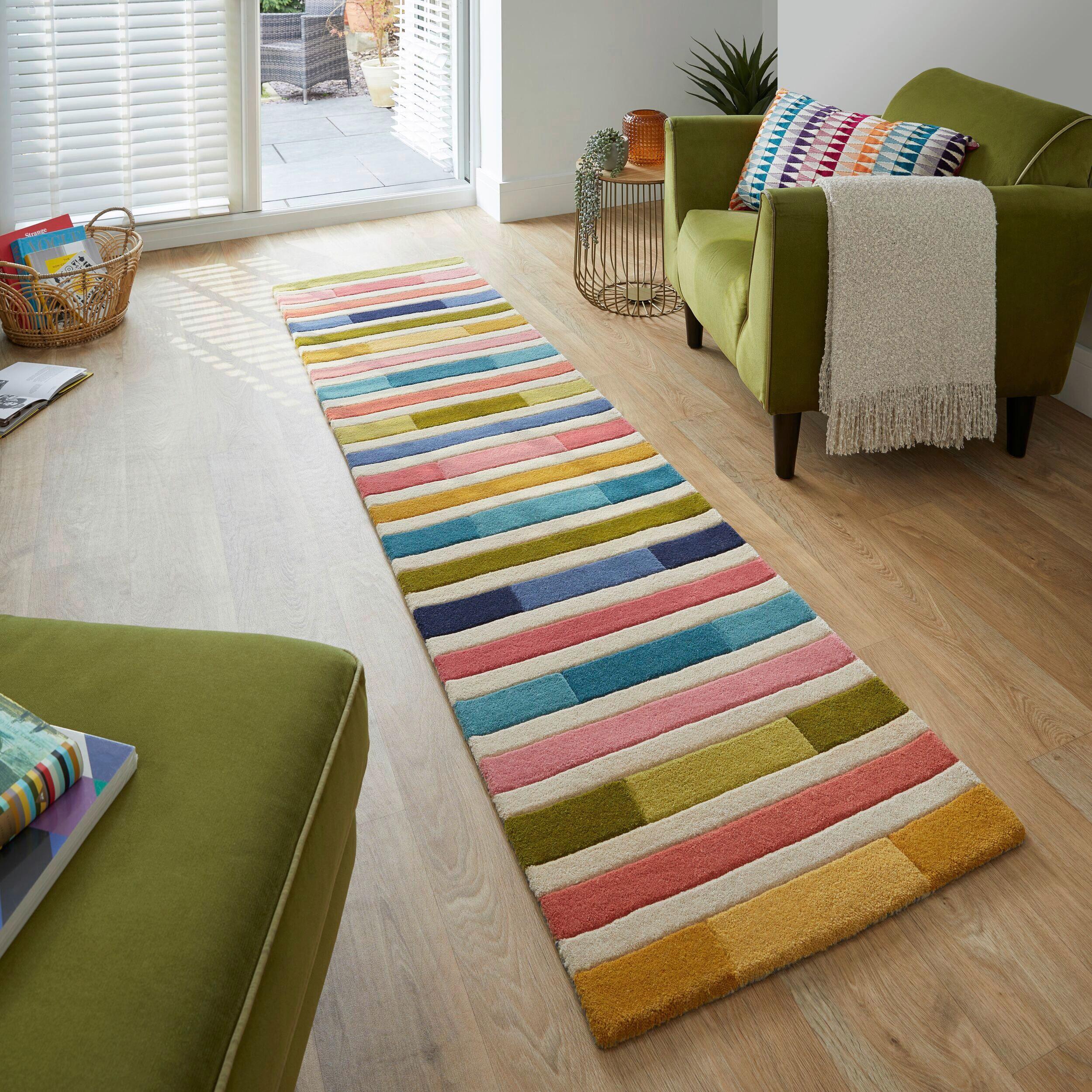 Wollteppich 503119373461 - Multicolor, Basics, Textil (60/230cm)