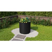 Hochbeet Stahl Vita Rund 82,1x85,8x82,1 cm schwarz - Schwarz, Basics, Metall (82,1/85,8/82,1cm)