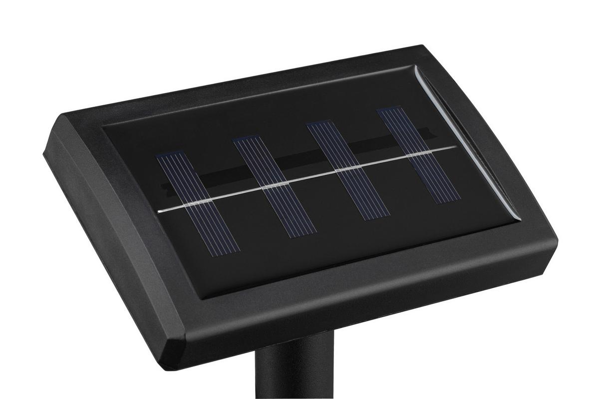 Solarleuchte, 400 Leds Ketti - Schwarz, Basics, Kunststoff (2395cm) - Homezone