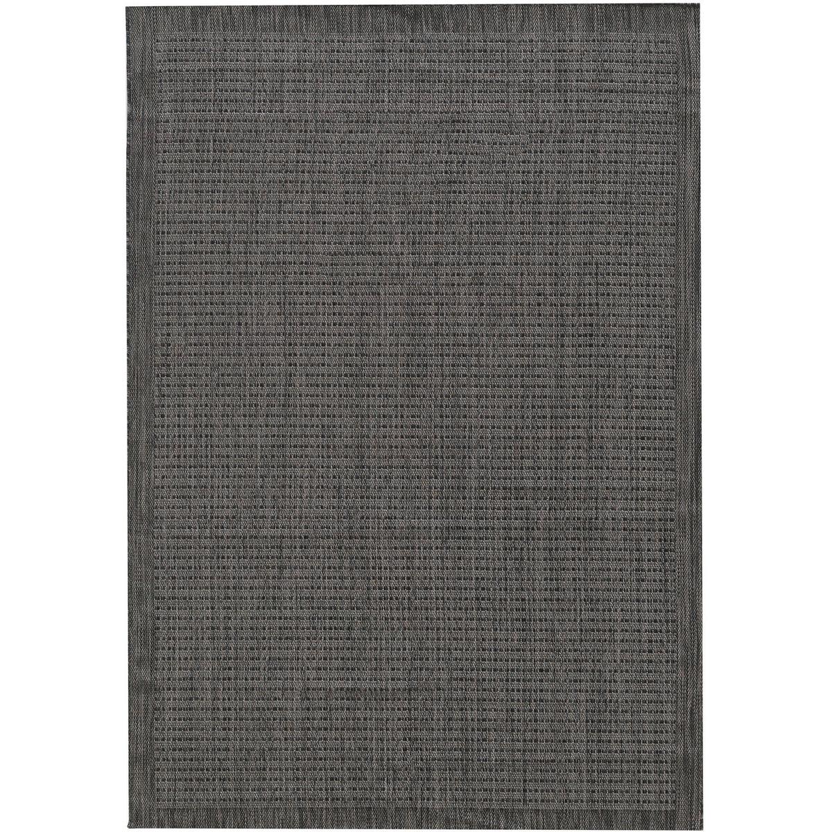 Outdoorteppich Giza 200 X 290 1410 Black - Schwarz, Basics, Textil (200/290cm) - Novel