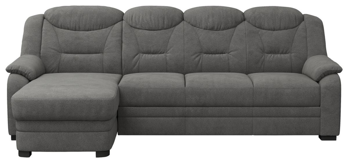 Ecksofa Marcus Anthrazit S: 162x257 cm - Anthrazit, Basics, Textil (162/257cm) - MID.YOU