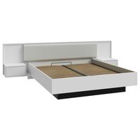 POSTELOVÁ SESTAVA NEKTARIUS - světle šedá, Moderní, kompozitní dřevo (309,2/92,9/213,3cm)