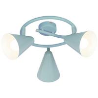 DECKENSTRAHLER 98-63359 AMOR - Grau, Trend, Metall (47/47/18cm)
