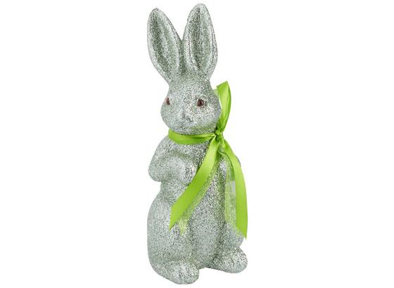Dekoračný Zajac Gustaf - mätovozelená, Basics, plast (23cm) Dekoračný Zajac Gustaf - mätovozelená, Basics, plast (23cm)