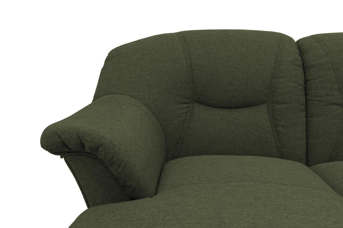 Wohnlandschaft Sarafina Grün - Schwarz/Grün, KONVENTIONELL, Textil (146/295/180cm) - MID.YOU