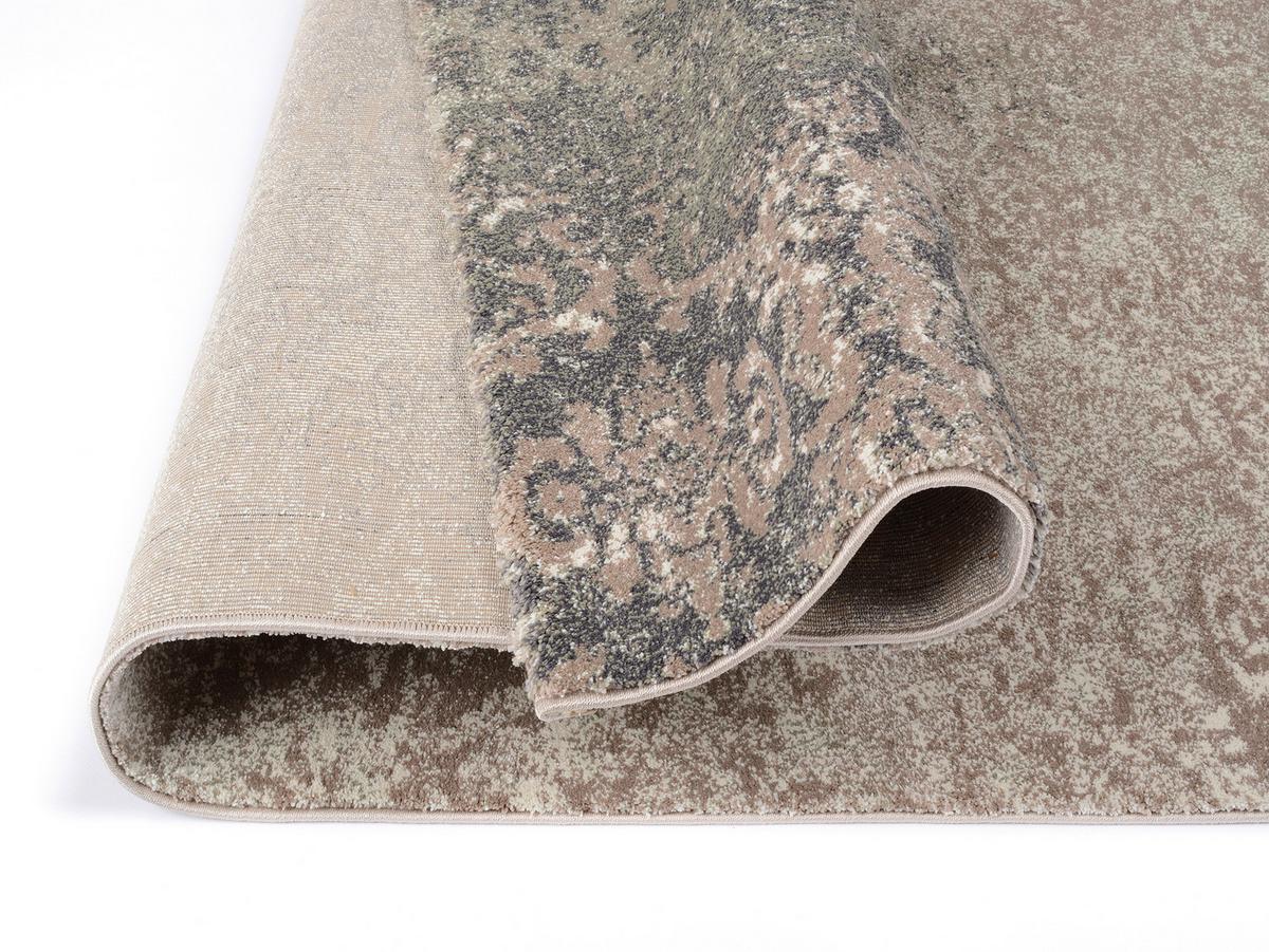 Vintage-Teppich Palermo Braun/Grün 240x290 cm - Braun/Grün, Trend, Textil (240/290cm) - Novel