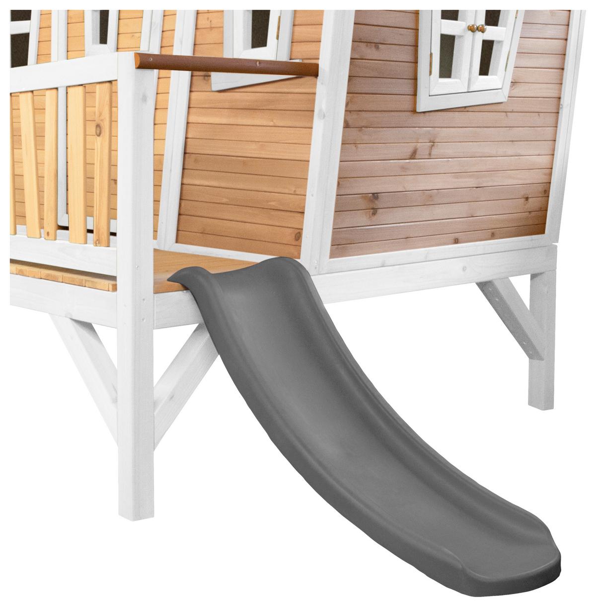 Spielhaus A030.108.81 - Hellgrün/Braun, KONVENTIONELL, Holz/Kunststoff (123/12,8/152cm) - Ambia Garden