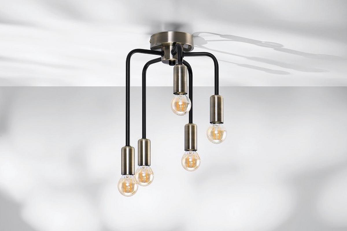 Deckenleuchte 35-01337 - Design, Metall (25.5/25.5/35cm)