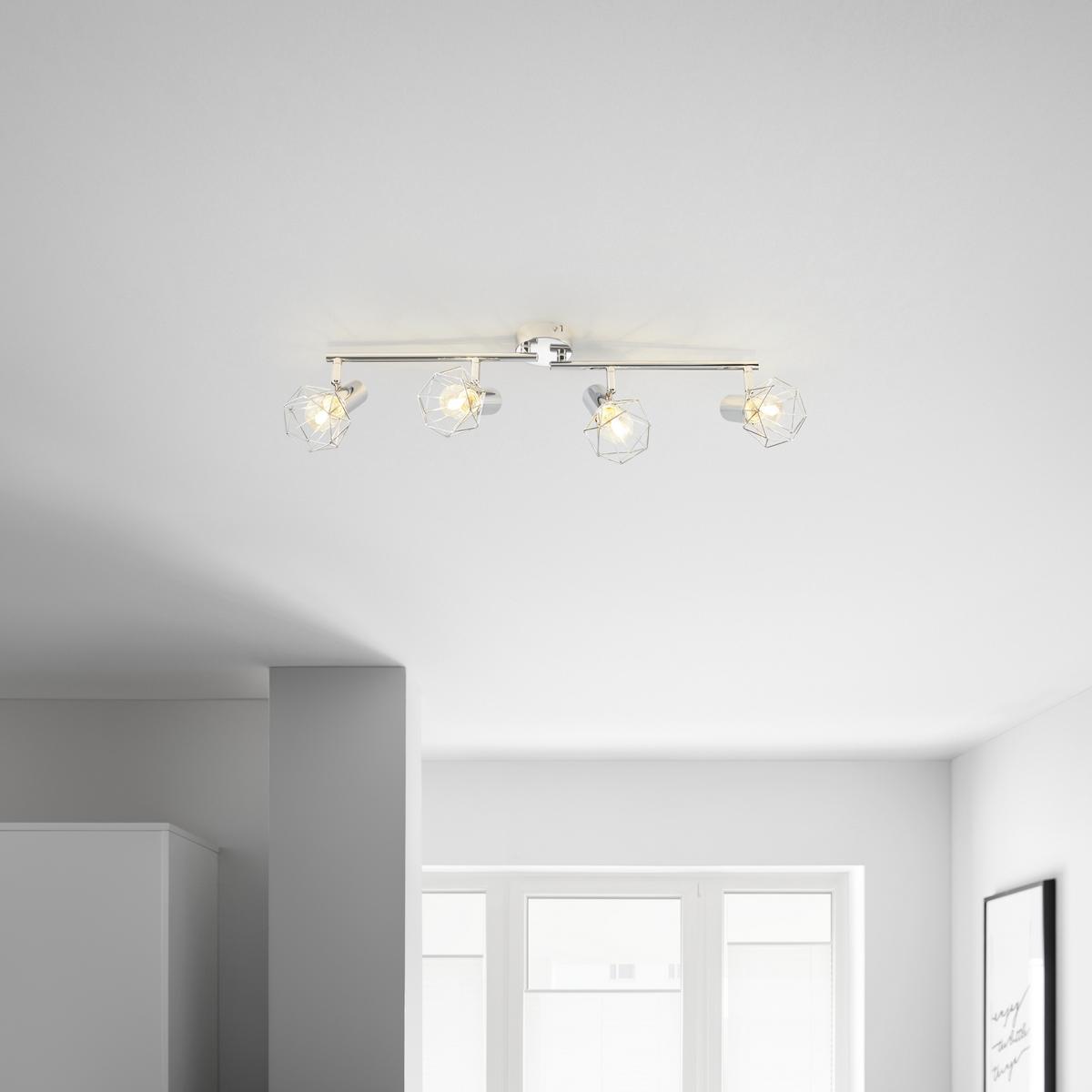 Svítidlo bodové Klausi 60cm, 4x60 Watt - Moderní, kov (60/15cm) - Mömax