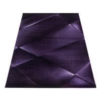 Teppich Läufer Lila Costa 80x250 cm - Lila, Design, Textil (80/250cm)