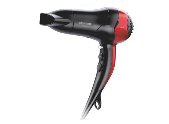 Haartrockner Hd 3700 - Rot/Schwarz, Basics, Kunststoff (16.5/19.5/8.5cm) - Grundig Haartrockner Hd 3700 - Rot/Schwarz, Basics, Kunststoff (16.5/19.5/8.5cm) - Grundig