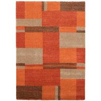 Webteppich Terracotta Palazzo Bloc 200x250 Cm - Terracotta, Design, Textil (200/250cm) - Novel