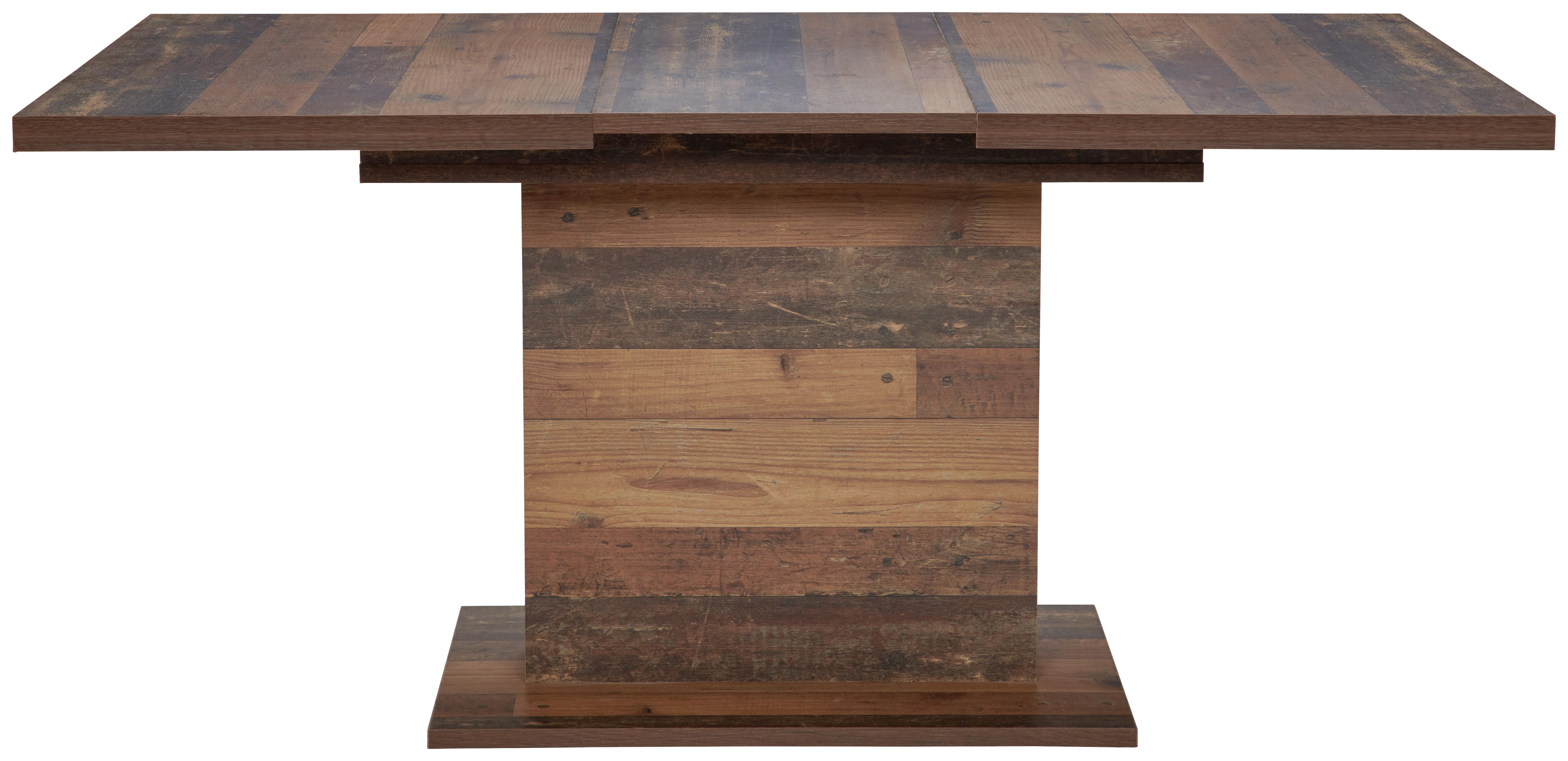 Výsuvný Stôl Ontario 120 Az - tmavohnedá, Moderný, kompozitné drevo (120/75,9/90cm) - Ondega