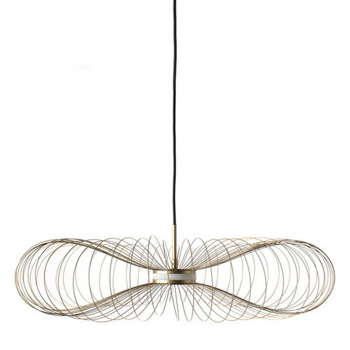 LED - Závěsné svítidlo AMOS - barvy zlata, Moderní, kov - Bessagi Home