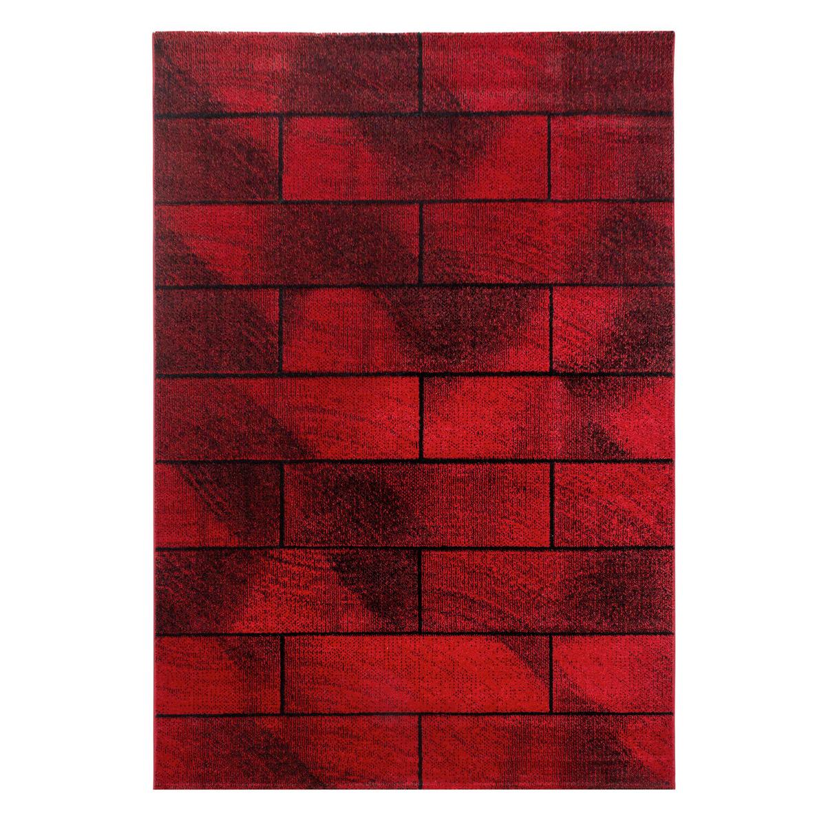 Läufer Beta - Rot, Basics, Textil (80/250cm) - Novel