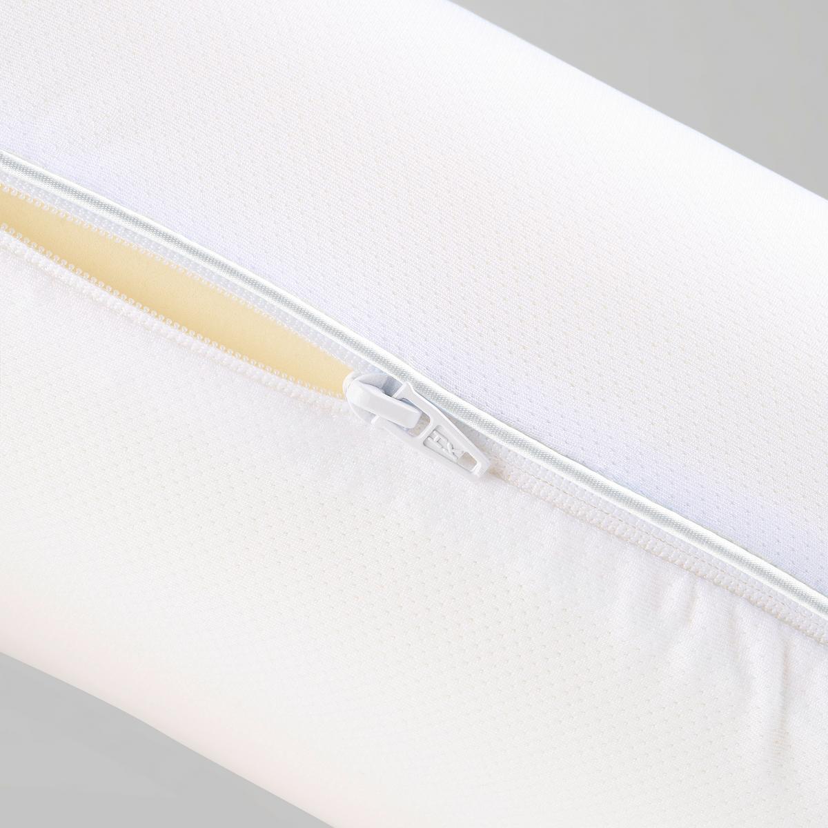 Šijový vankúš Cloud, 60/40/12cm - modrá/biela, textil (60/40/12cm) - Premium Living