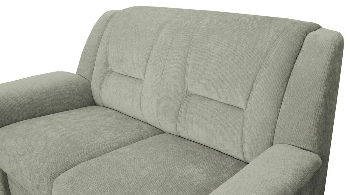 2-SITZER-SOFA Rafael, Mintgrün B: 152 cm - Schwarz/Mintgrün, Trend, Textil (152/95/95cm)