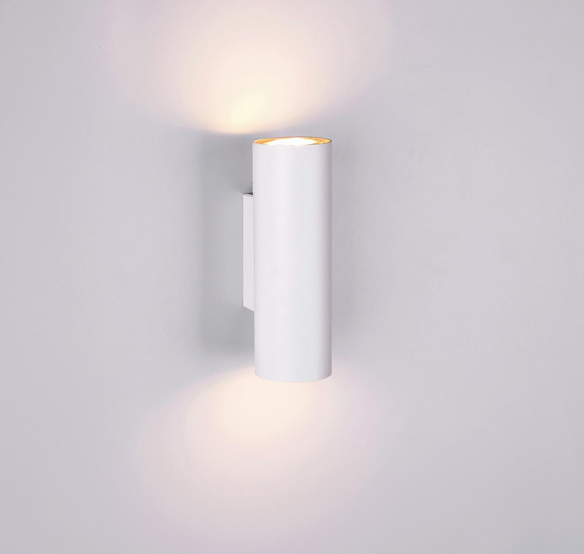 Wandleuchte Marley 2-flammig 212400201 Marley - Weiß, Design, Metall (6/8/18cm) - Trio Leuchten