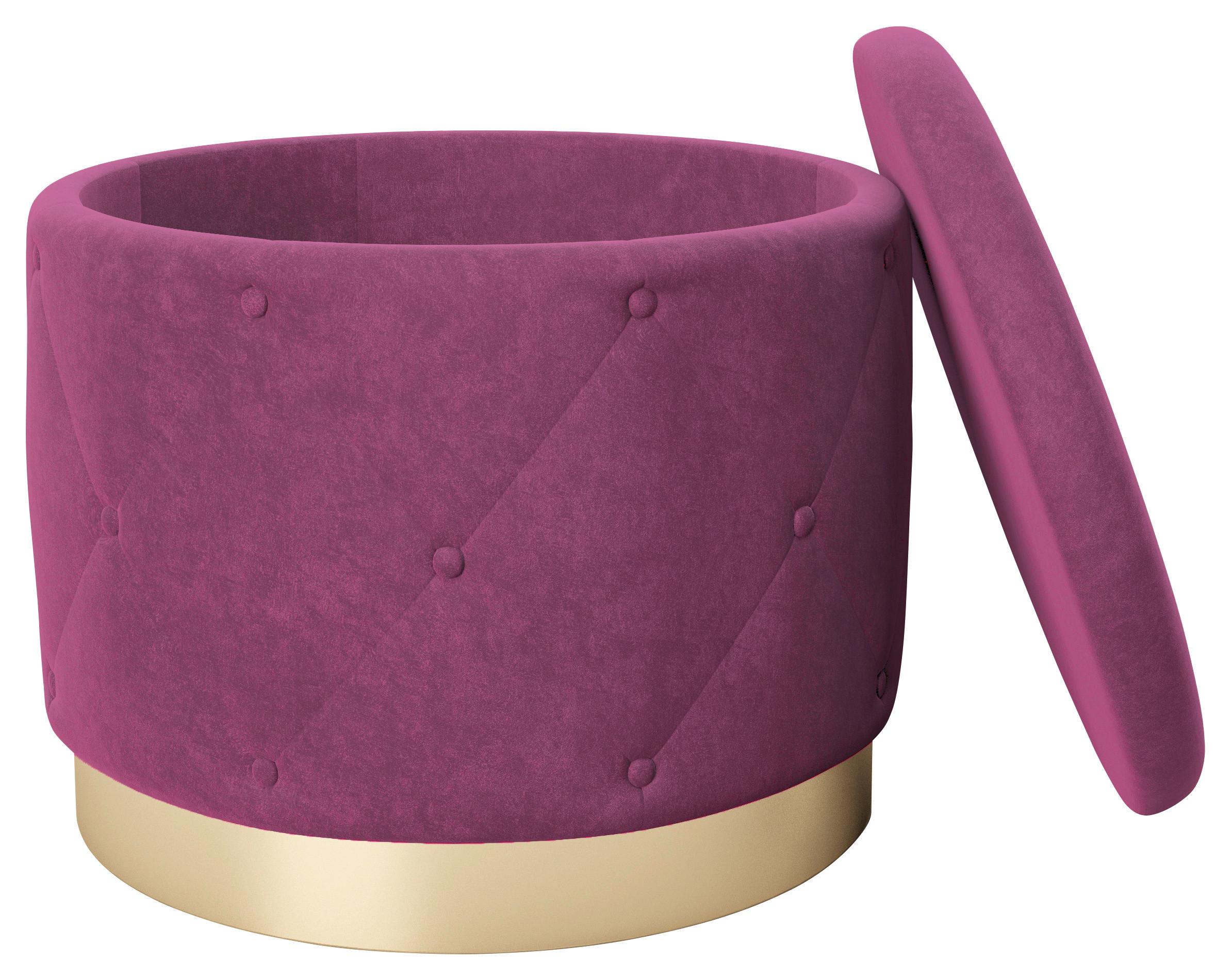 Sitzhocker im edlen Design mit praktischem Stauraum