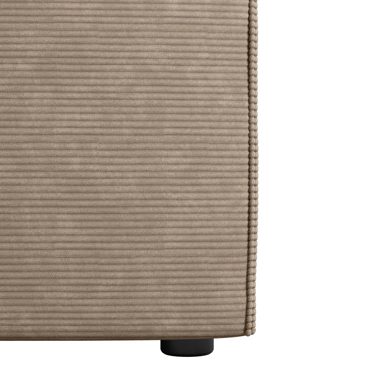 Boxspringbett Mit Bettkasten Algier 180x200 Cm Naturfarben - Schwarz/Naturfarben, MODERN, Karton/Holz (180/200cm) - MID.YOU