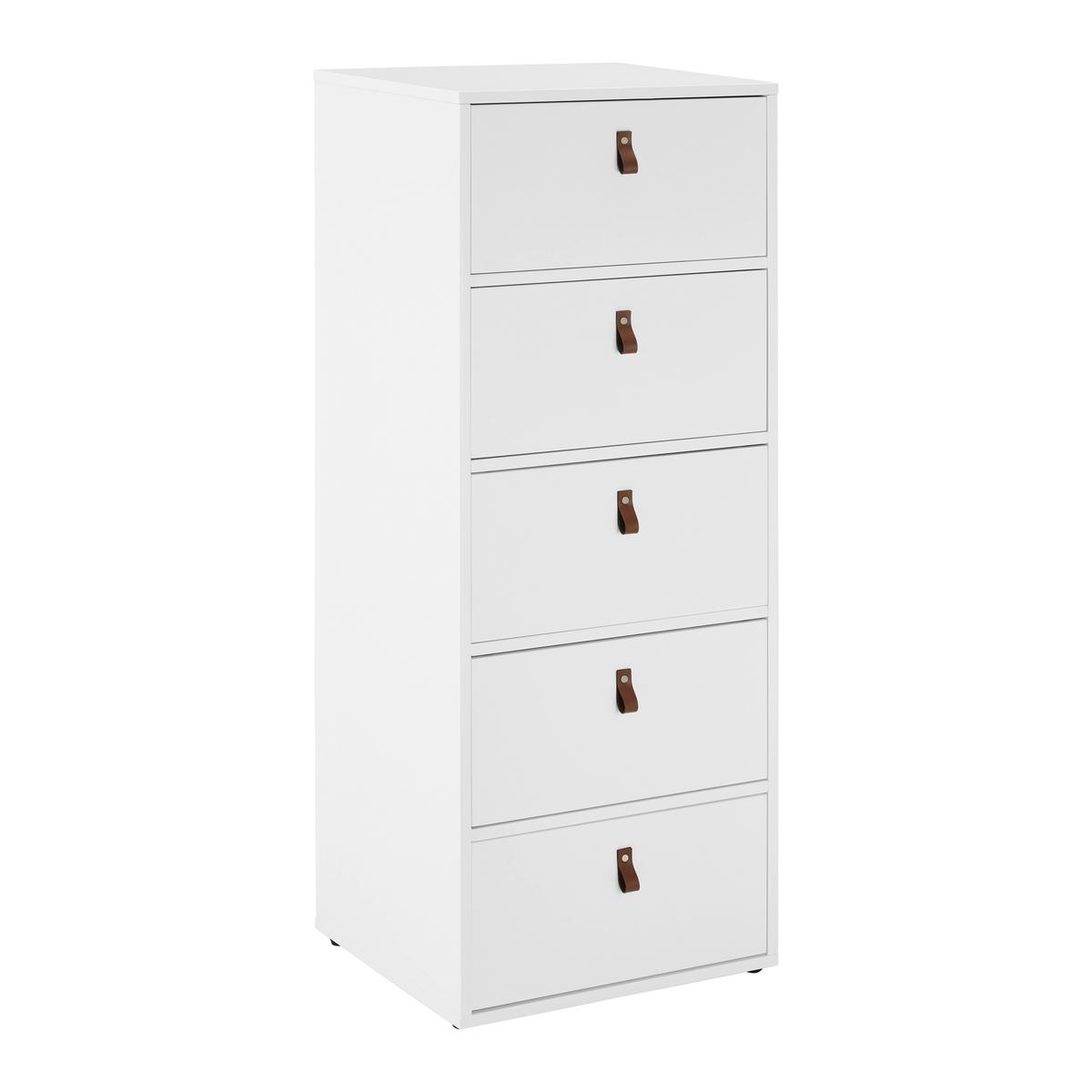 Komoda MICK - hnedá/čierna, Modern, plast (46/119,5/40cm) - Modern Living