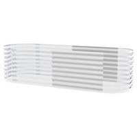 Hochbeet-Erweiterung Vita 630 80x63x80 cm, oval, Alufarben - Alufarben, Basics, Metall (80/63/80cm)