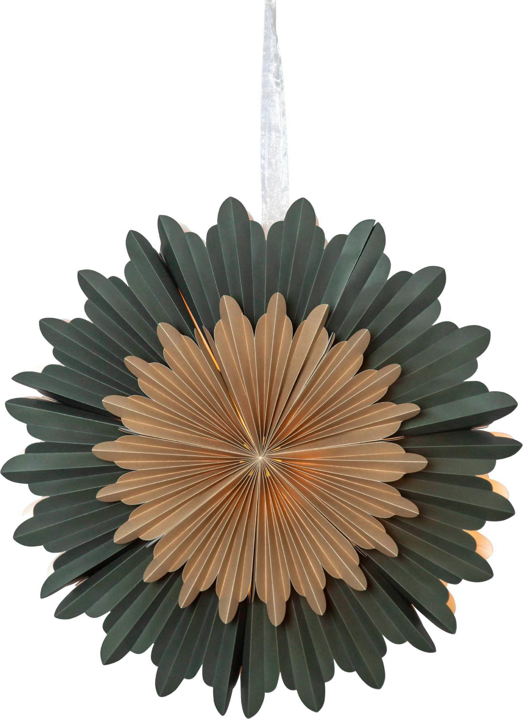 Led-dekoleuchte 411383 Crystal - Grün, Basics, Papier (50/20/50cm) - Eglo