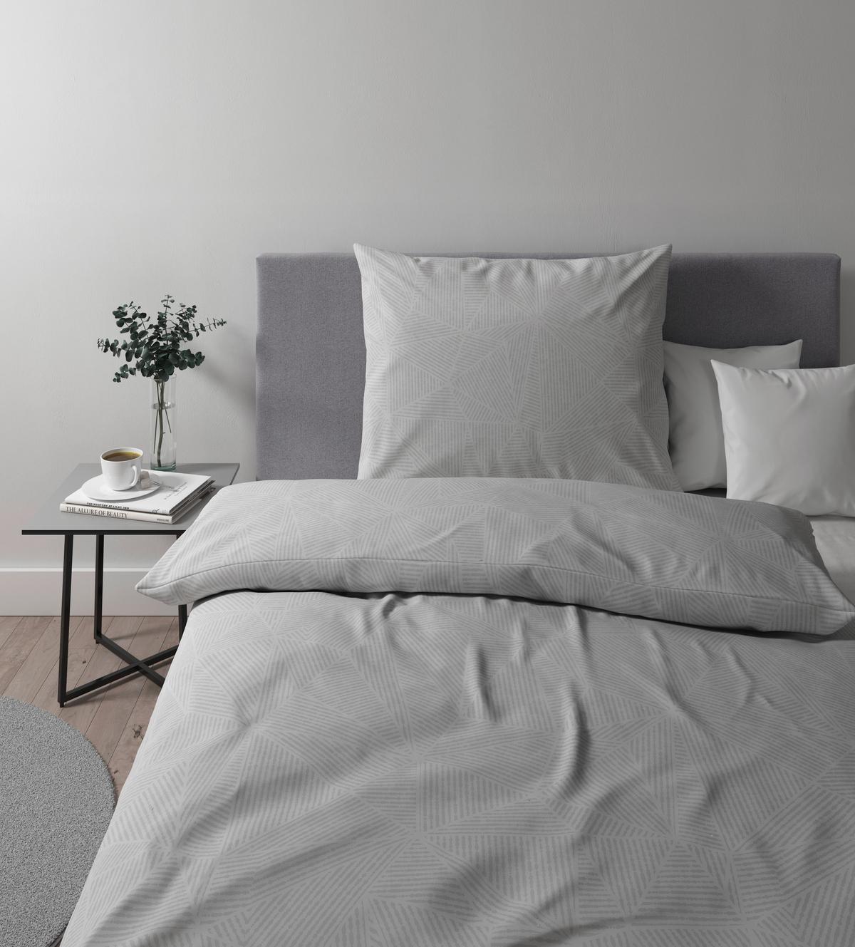 POVLEČENÍ Alex Design, 140/200cm - platinová, Moderní, textil (140/200cm) - Premium Living