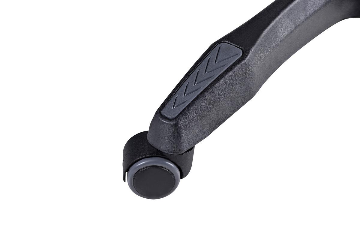 Gaming Stuhl Racing Kappa Mit Wippmechanik Schwarz/grau - Schwarz/Grau, Basics, Holz/Kunststoff (68,5/112-123/65,5cm)