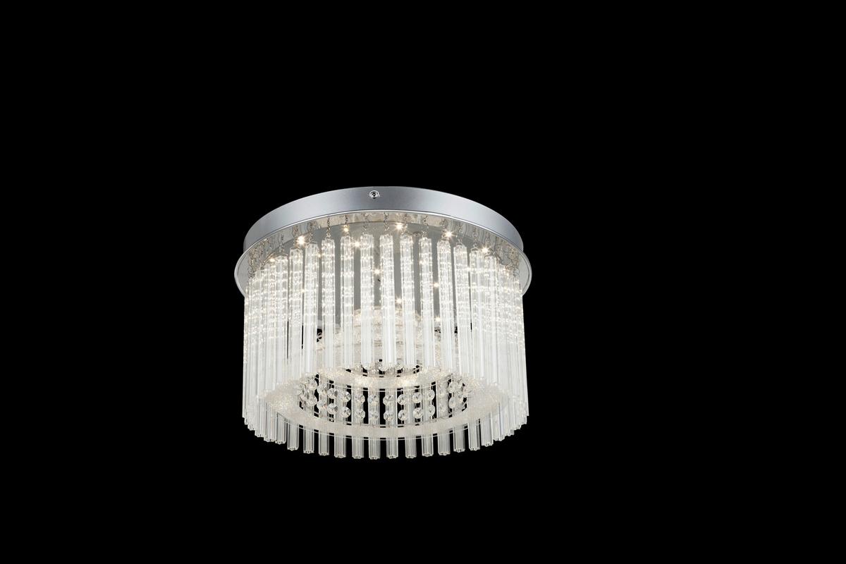 Led Mennyezeti Lámpa 68568-18 Joyce - Design, műanyag/Üveg (37/23cm)